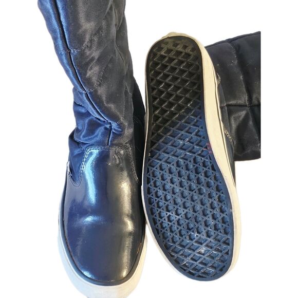 Vans Navy Blue Winter Boots Size 8.5 - Picture 10 of 10